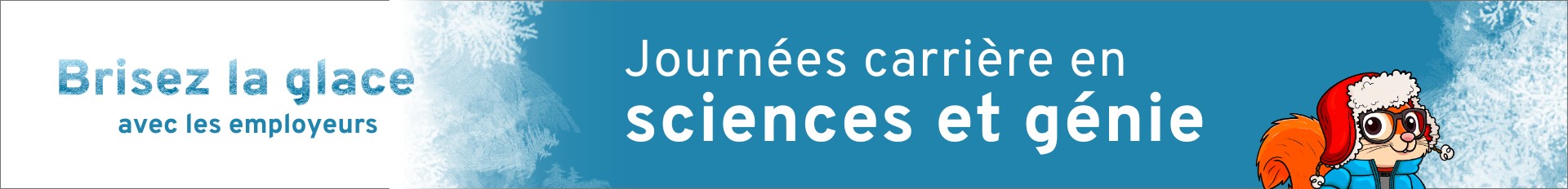 Journées carrière en sciences et génie