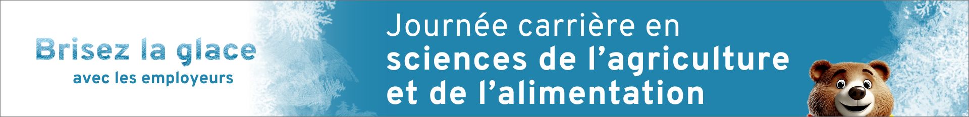 Journée carrière en sciences de l'agriculture et de l'alimentation